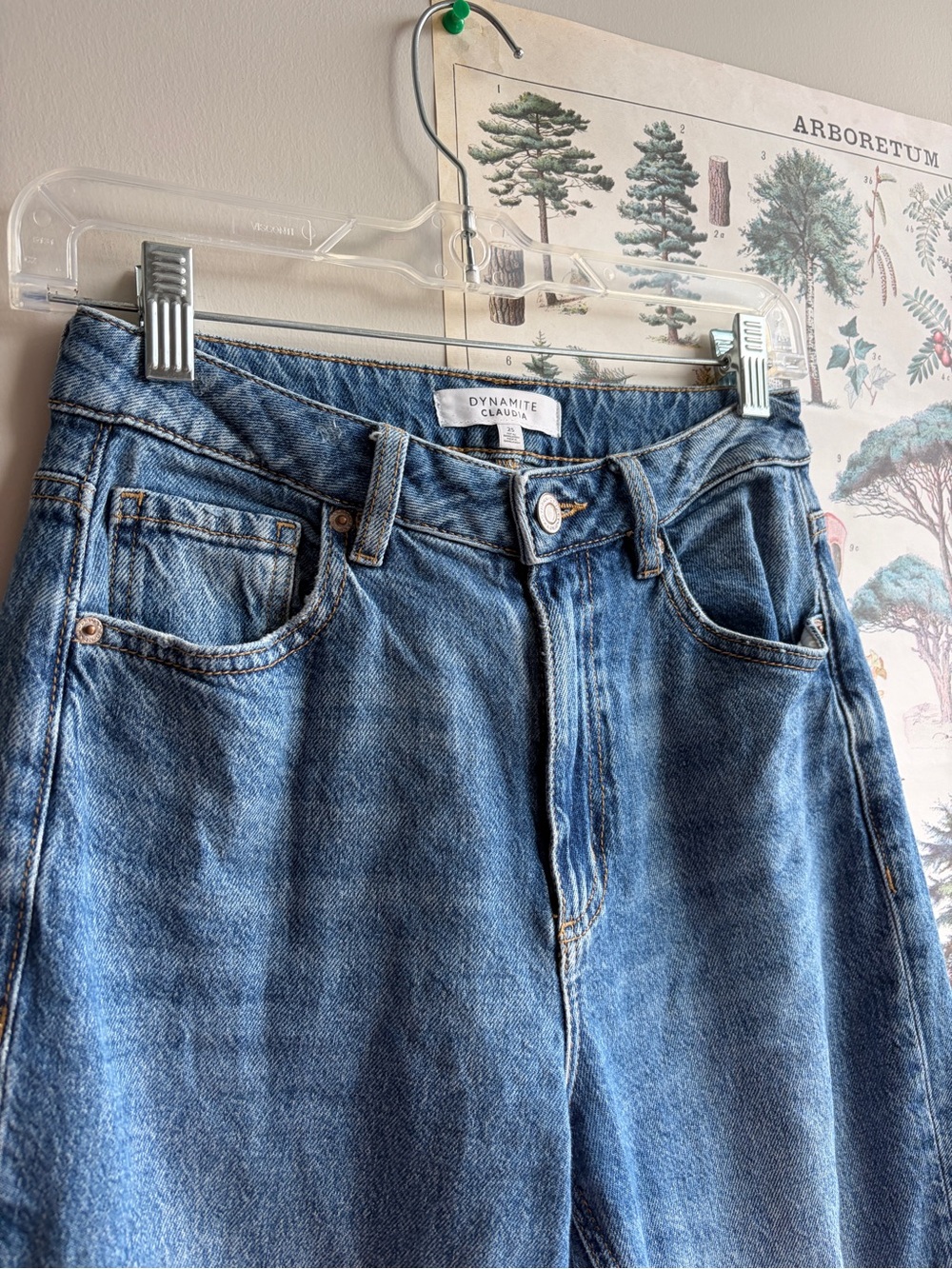 Dynamite Claudia Mom Jeans Size 25 - Picture 2 of 5